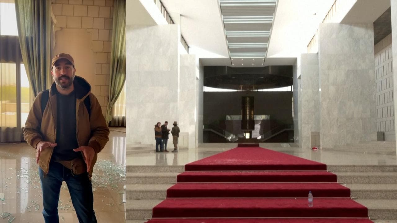 Damasco, l'inviato nel palazzo di Assad: "Vetri rotti e lusso, il simbolo del potere in frantumi"