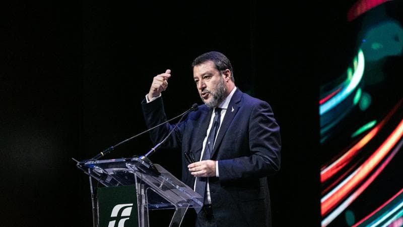 Matteo Salvini, ministro dei Trasporti