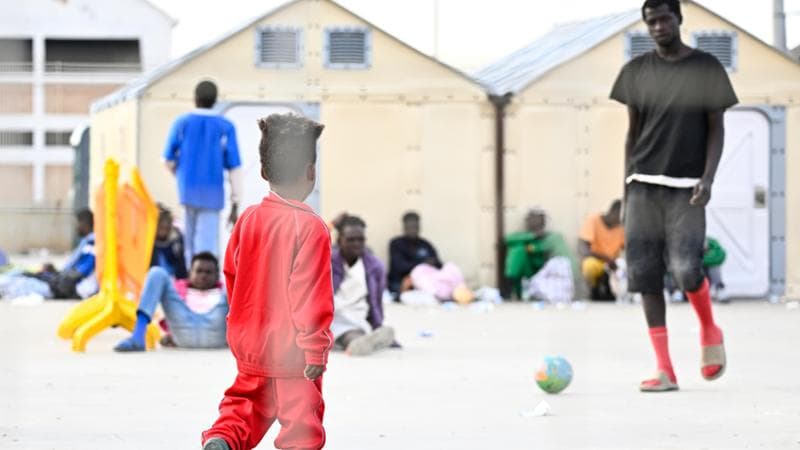 Porto Empedocle, centro di prima accoglienza
