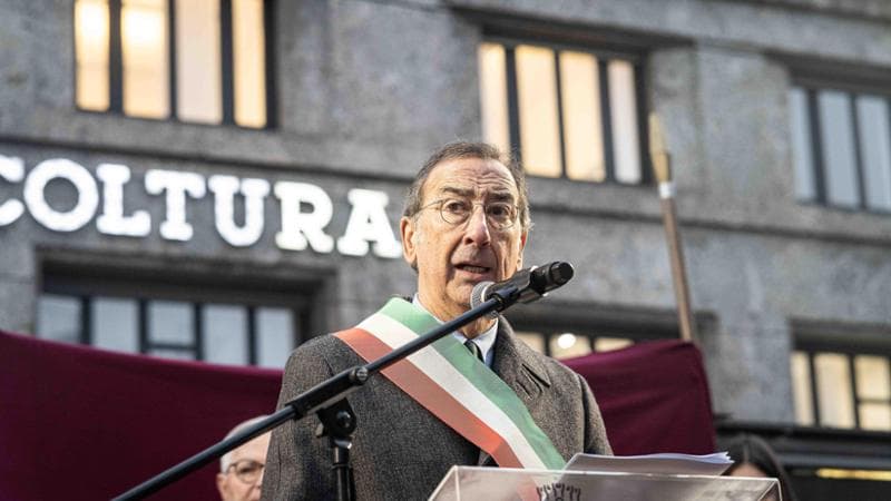Il sindaco di Milano Beppe Sala