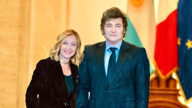 Milei pressa Meloni per il sì al Mercosur. La premier ci pensa