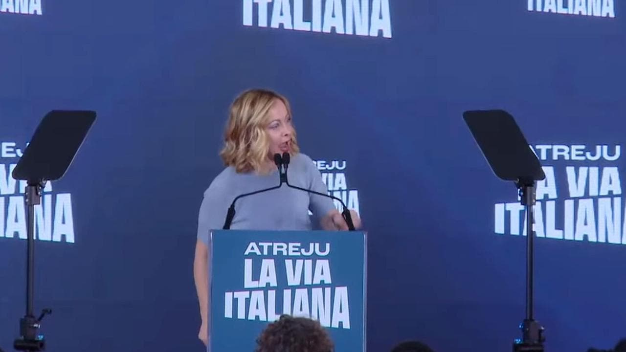Meloni: "Fiera di gioventù nazionale, la gogna era per colpire me"