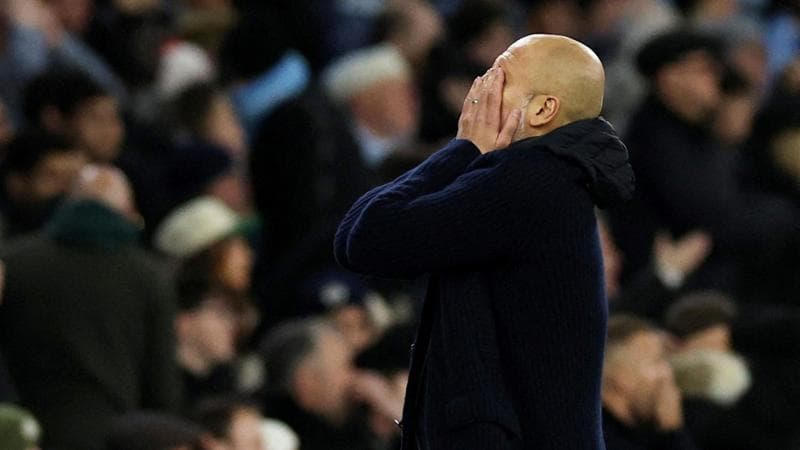 La disperazione di Guardiola