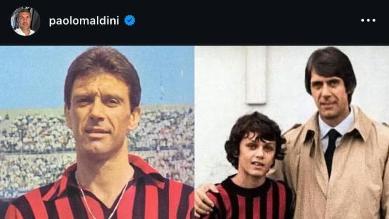 Il post di Maldini