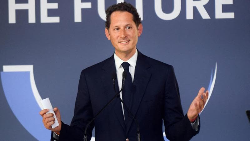 Il presidente di Stellantis, John Elkann
