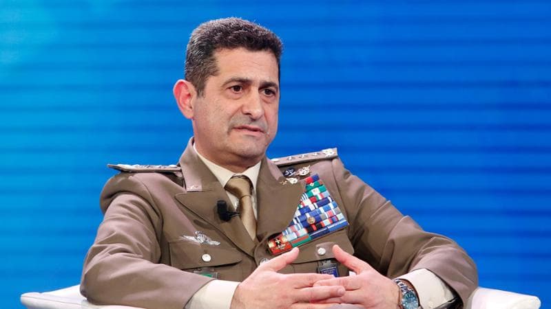 Il generale Francesco Paolo Figliuolo
