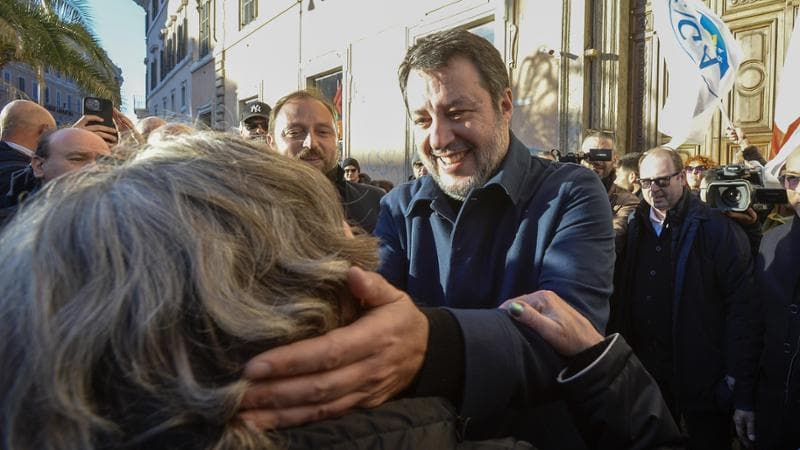 Il vicepremier Matteo Salvini