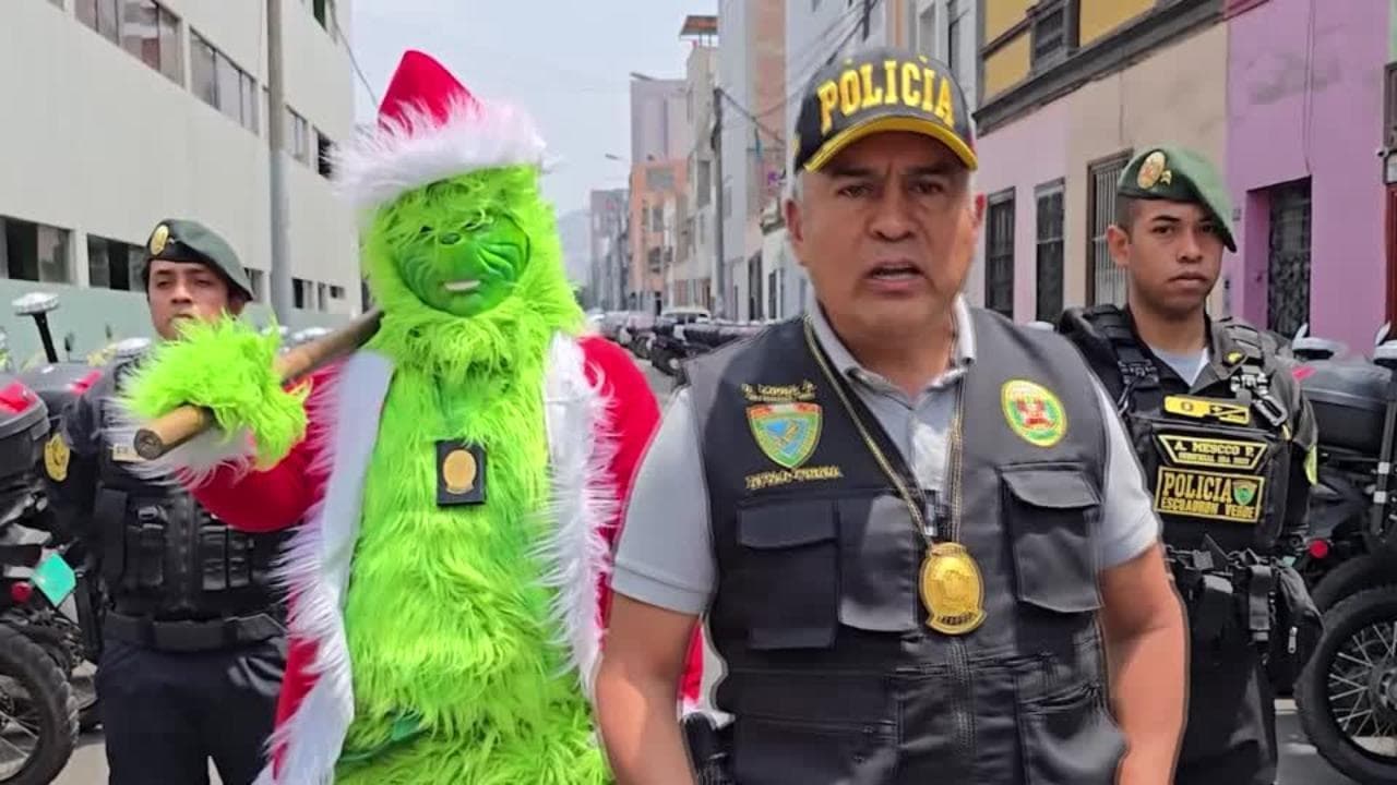 Il Grinch arresta gli spacciatori: la missione sotto copertura contro il narcotraffico