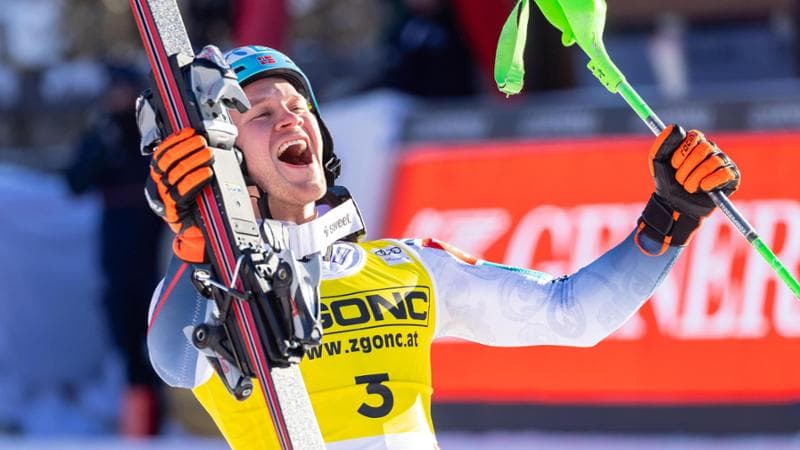 Alta Badia, il norvegese Haugan vince lo slalom. Indietro gli azzurri