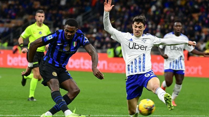 Thuram scaglia il sinistro del 2-0