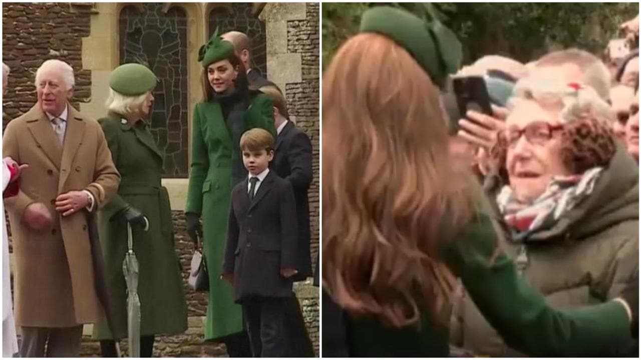 Gb, Kate Middleton alla messa di Natale: l'abbraccio della principessa a una paziente oncologica