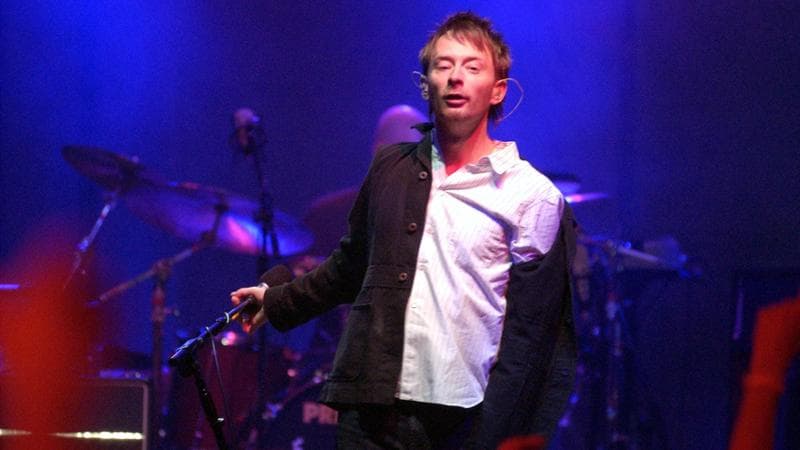 Thom Yorke ha cantato On the Beach in un live di Bbc Radio 6 nel 2003. GETTY IMAGES