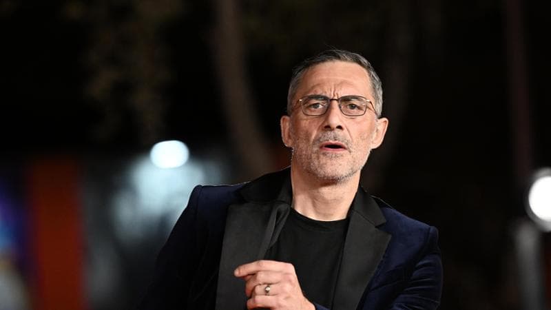 23/10/2023 Roma. Festa del Cinema di Roma. Red carpet del film Scarrozzanti e spiritelli è un film su 50 anni di vita del Franco Parenti . Nella foto Filippo Timi