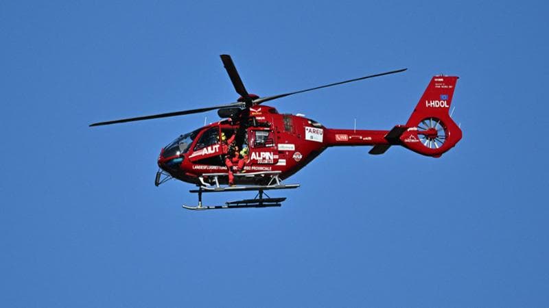 Caveziel portato in ospedale in elicottero