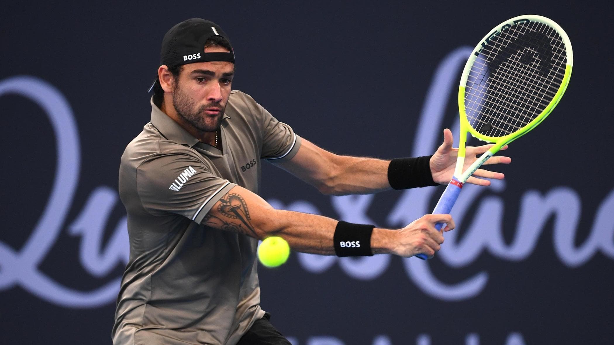 Berrettini sconfitto oggi a Brisbane - la Repubblica