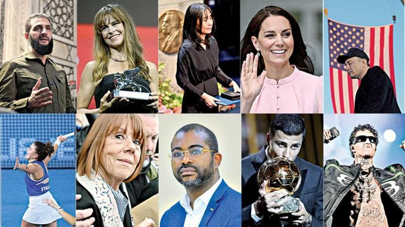 I dieci personaggi del 2024