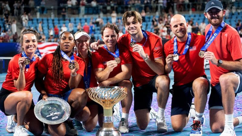Gli Stati Uniti festeggiano la vittoria