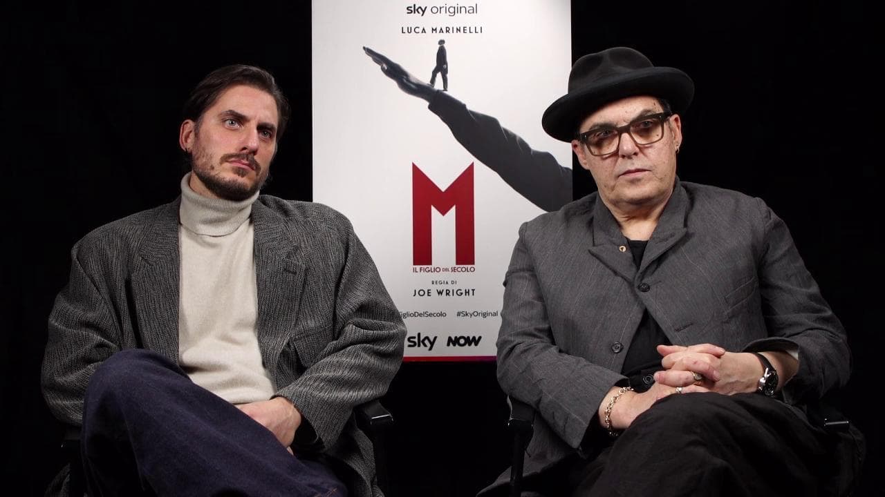 Joe Wright e Luca Marinelli “M. Il figlio del secolo è  arte e atto politico di lotta antifascista”