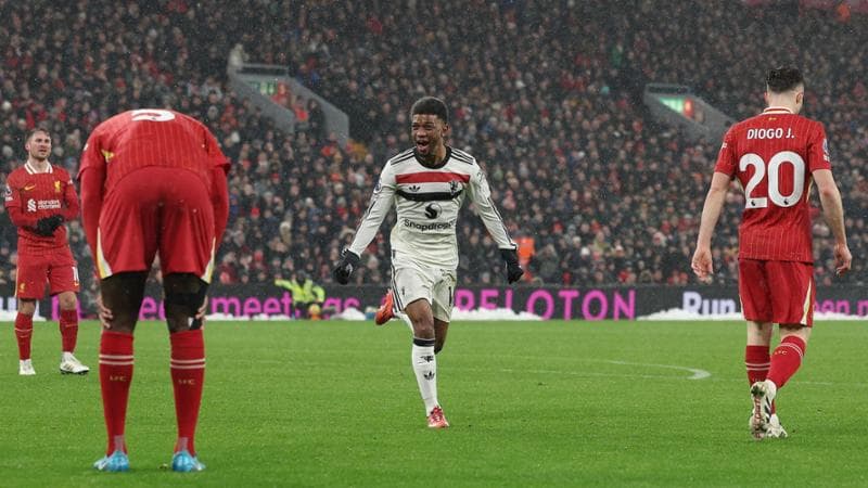Diallo esulta dopo il gol del pari