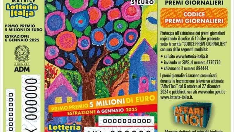 Lotteria Italia, ecco tutti i biglietti vincenti. E come controllare se avete vinto