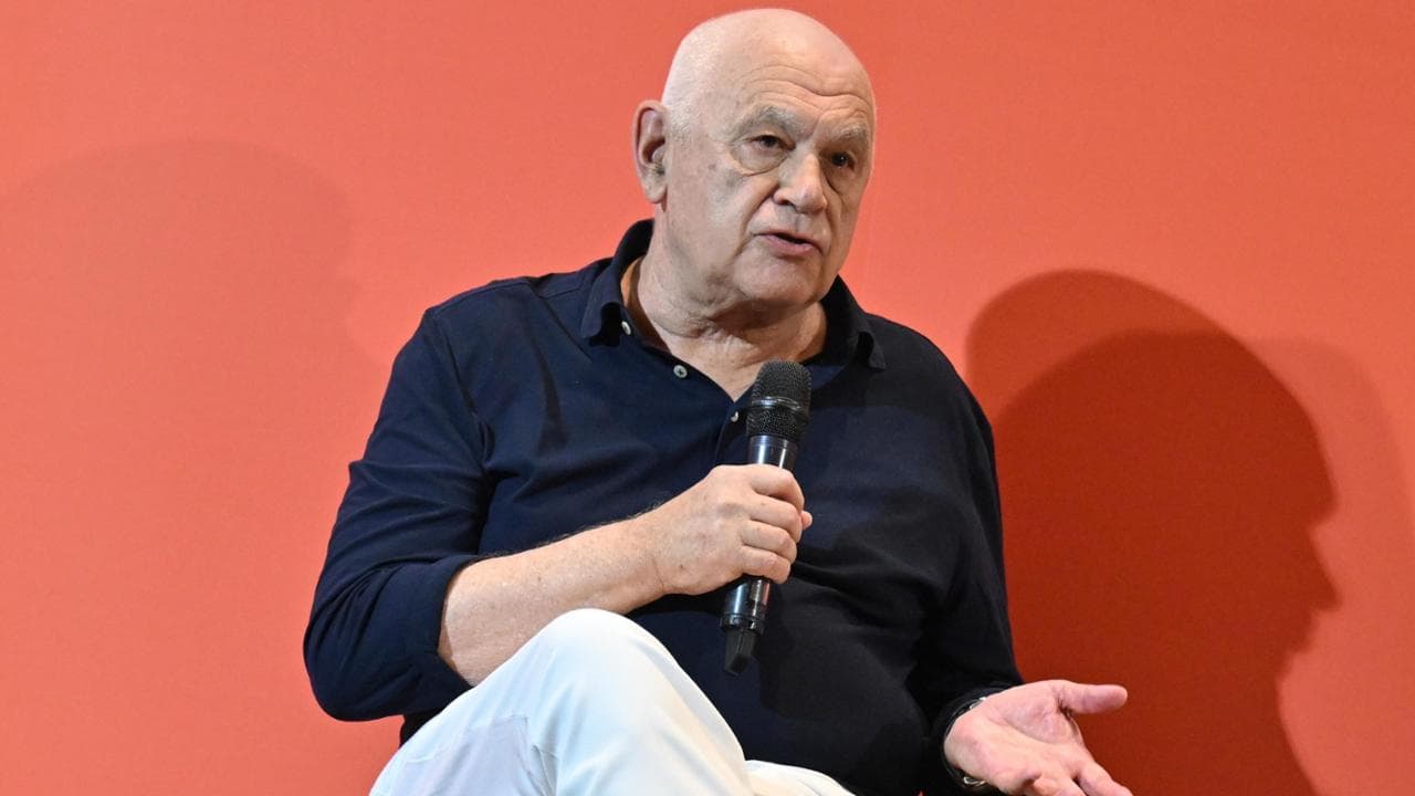 Il ministro della Giustizia Carlo Nordio al Festival Taobuk durante il dibattito “Giustizia e Libertà”. Taormina (Messina), 17 giugno 2023. ANSA/CARMELO IMBESI