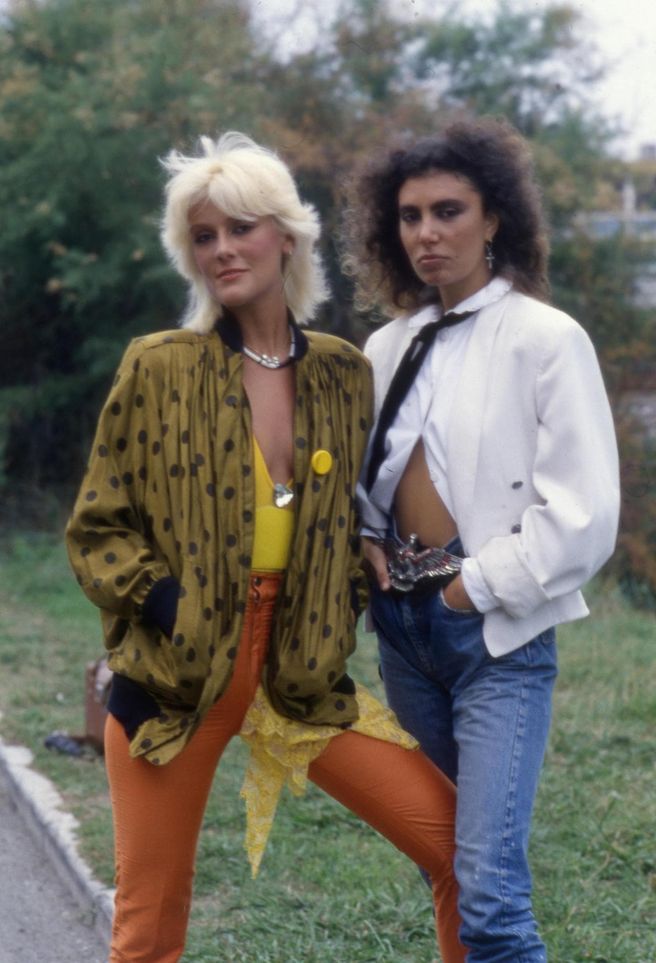 Rettore con Loredana Bertè nel 1979