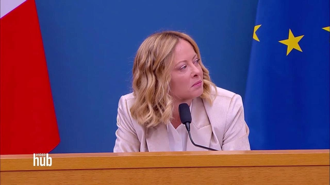 Meloni, "Ricandidarmi? Non so, è un lavoro faticoso. Fiction o libro Mussolini? Ho altre priorità"