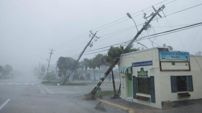 L'uragano Milton in Florida
