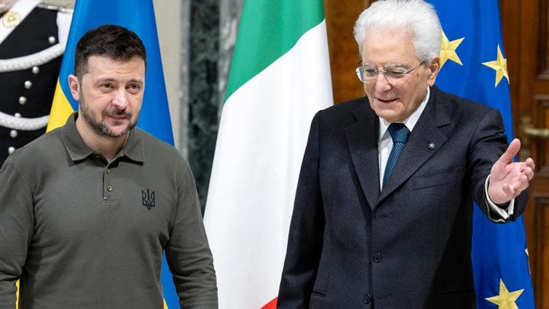 Zelensky: “Ho invitato Mattarella a Kiev. La pace? Servono garanzie di sicurezza”