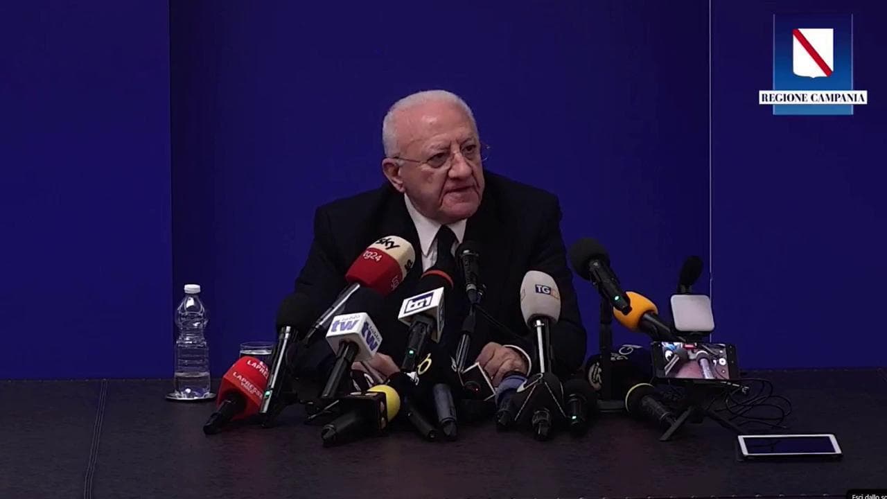 Terzo mandato, De Luca: "Decisione governo è 'contra personam'"