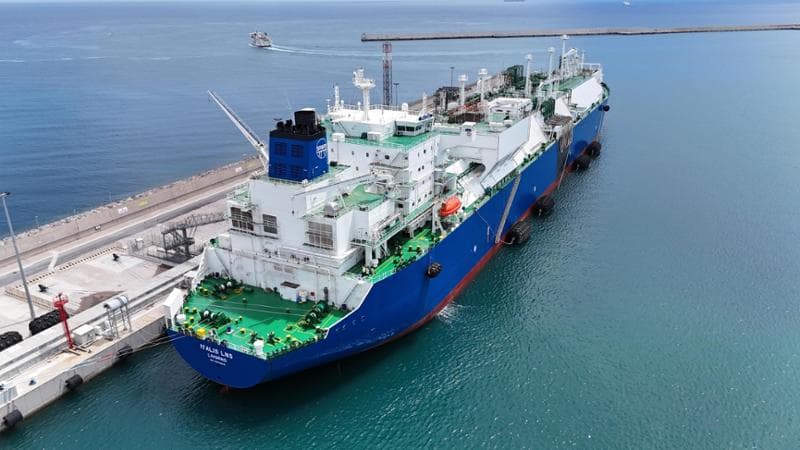 Il rigassificatore di Piombino (Snam)

