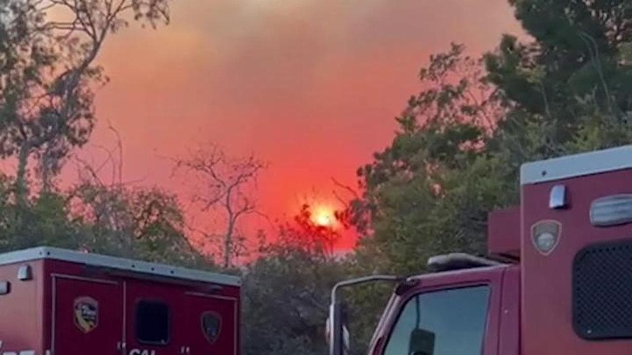L'inviato a Los Angeles: "Le fiamme alle mie spalle e i sospetti sull'origine dei roghi"