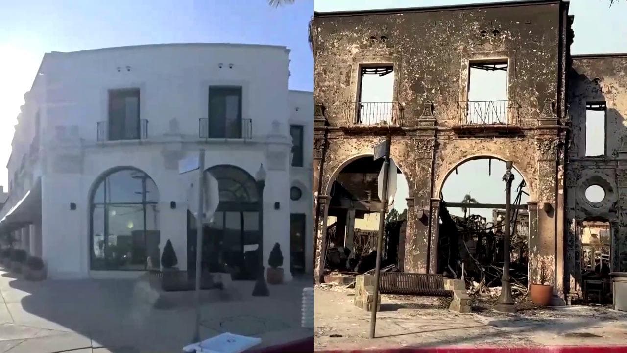 California, il tour per le strade di Pacific Palisades prima e dopo gli incendi