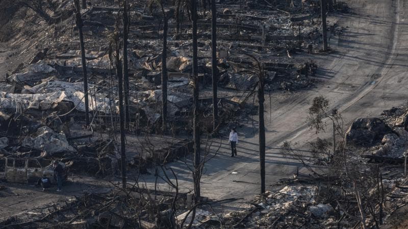 Los Angeles, via da casa anche Kamala Harris. Corsa per salvare il Getty Museum