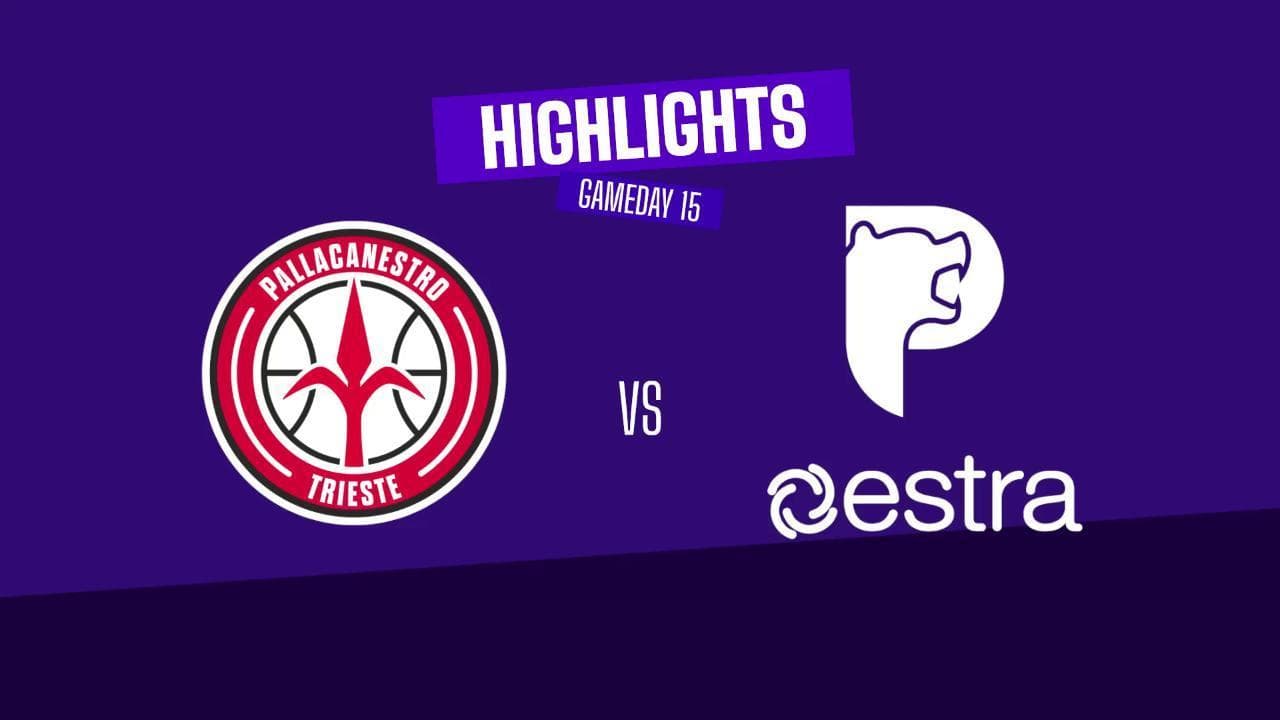Basket serie A, gli highlights di Trieste - Pistoia