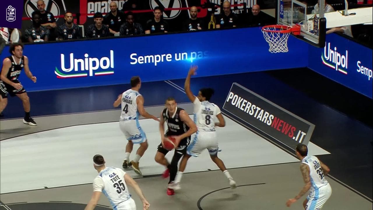 Basket serie A, gli highlights di Bologna vs Napoli