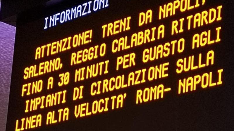 Treni, ritardi e disagi: il Gruppo Fs chiede scusa ai viaggiatori