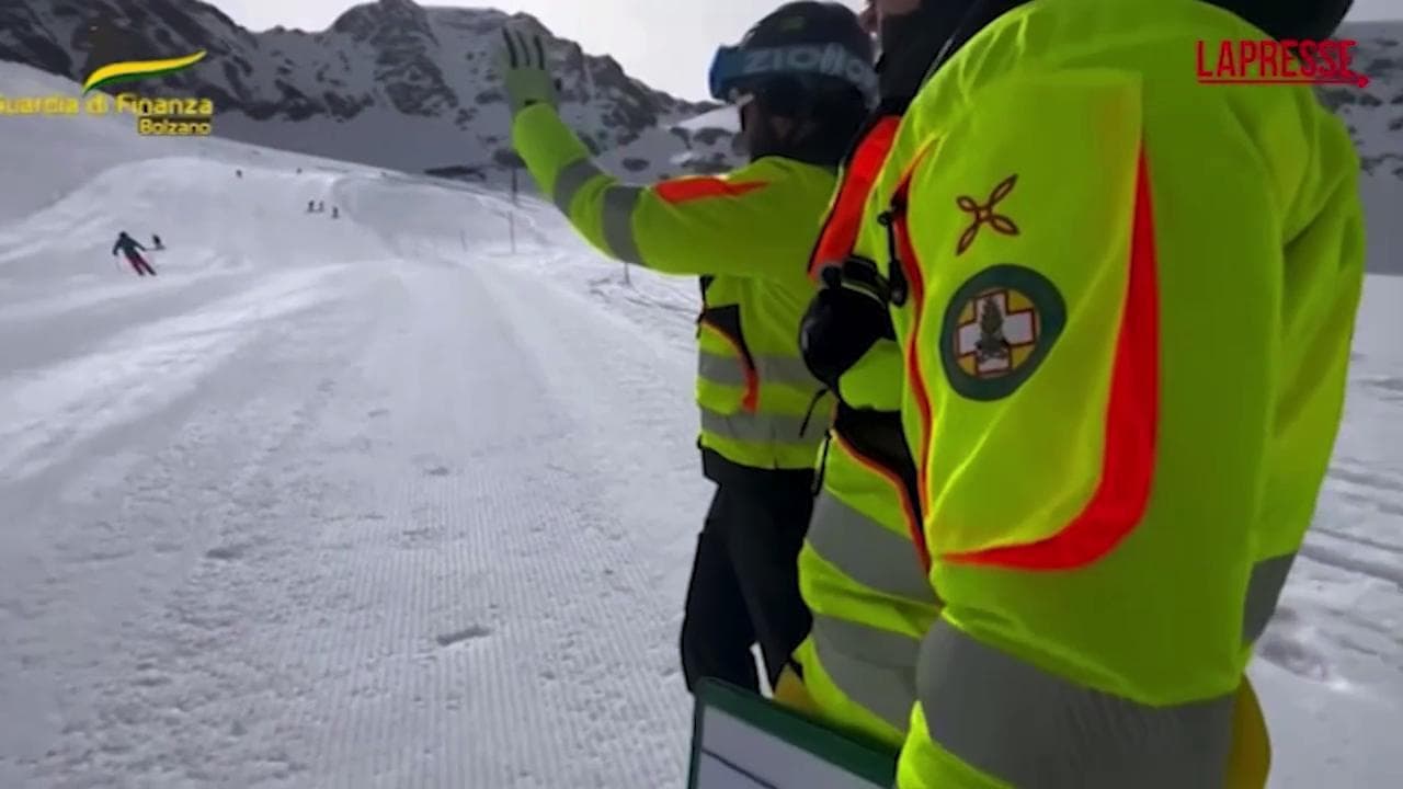 Due maestri di sci irregolari multati sulle piste della Val Gardena