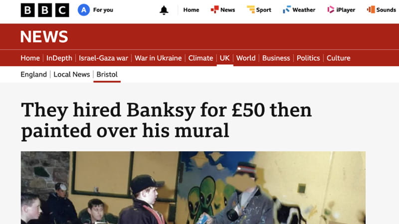 L'articolo della Bbc