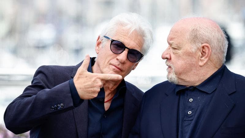 Paul Schrader e Richard Gere al Cannes Film Festival

