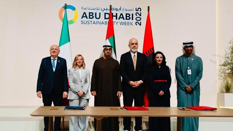 Patto per l’energia con Emirati e Albania, Meloni: Italia strategica nel Mediterraneo