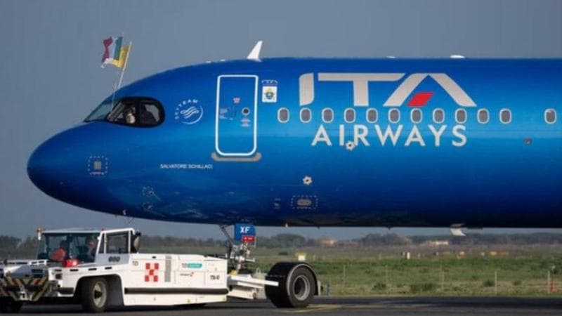 Un Airbus di Ita Airways