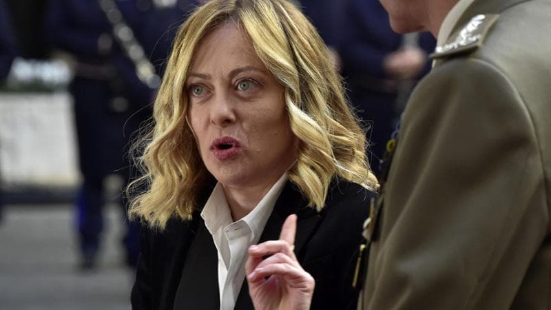 La premier Giorgia Meloni
