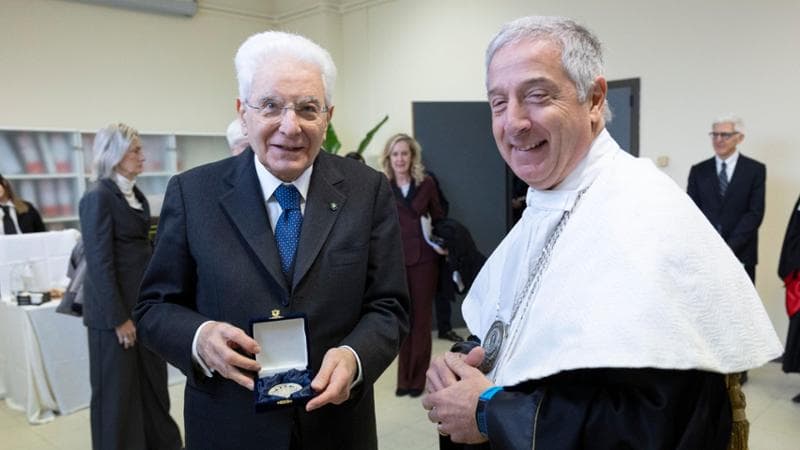 Mattarella ai 70 anni di UniSalento: “Mettere al centro la persona con i suoi diritti e libertà”
