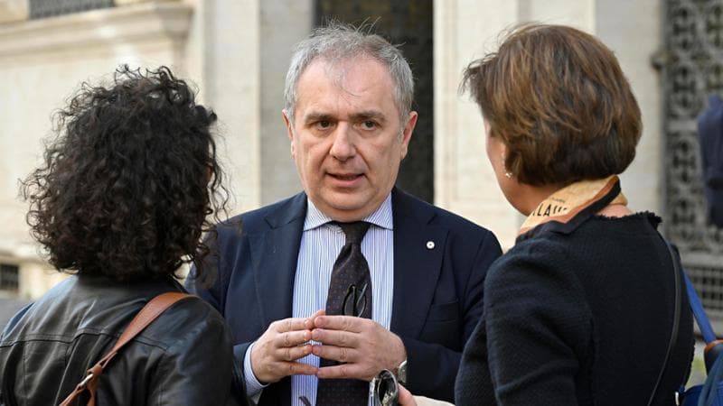 Il presidente dell'Anm Giuseppe Santalucia
