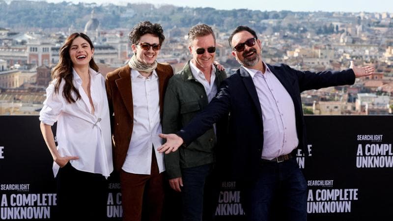 Il cast a Roma