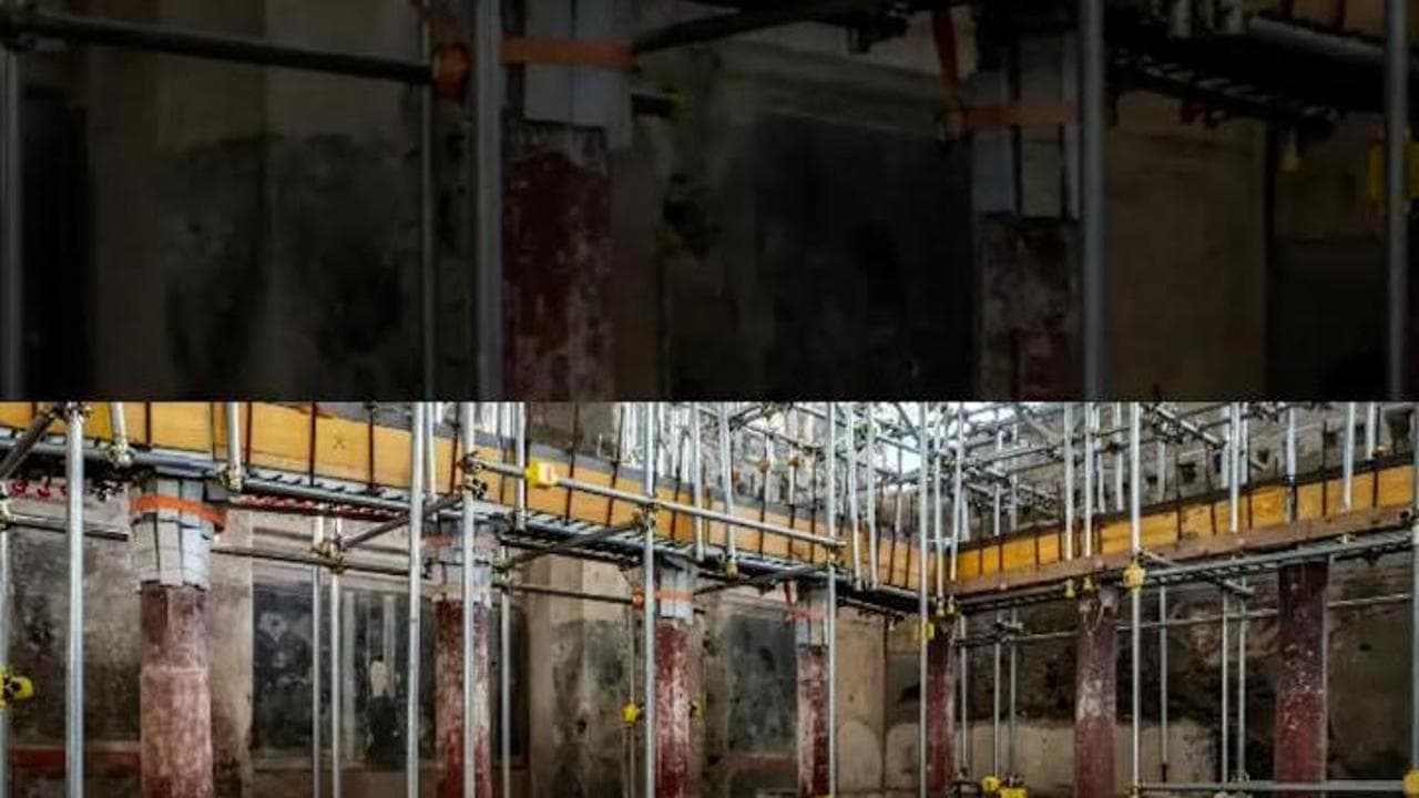 Scoperto grande impianto termale in una domus di Pompei: era la spa per gli ospiti dei banchetti