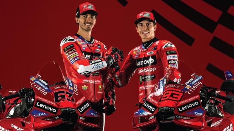 Bagnaia e Marquez