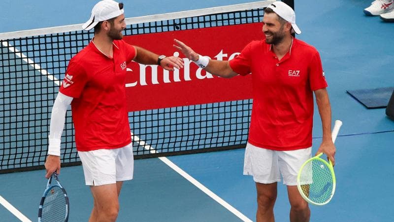 Simone Bolelli e Andrea Vavassori
