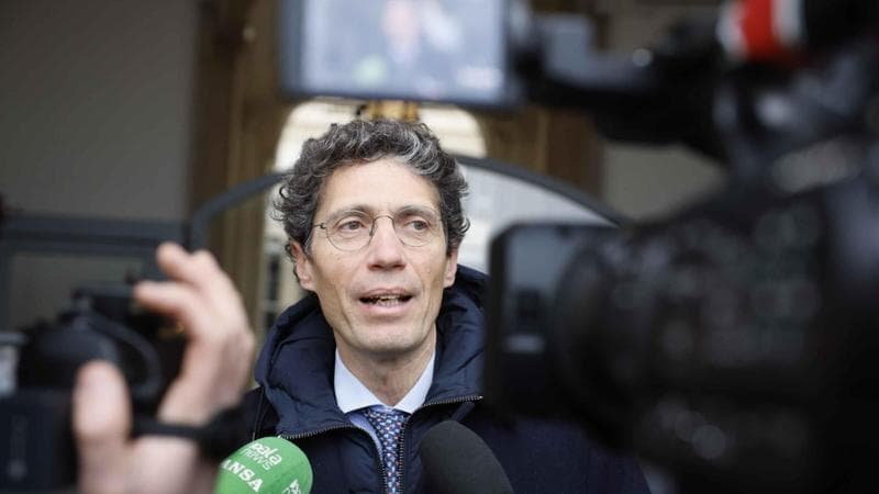 Il segretario di +Europa Riccardo Magi